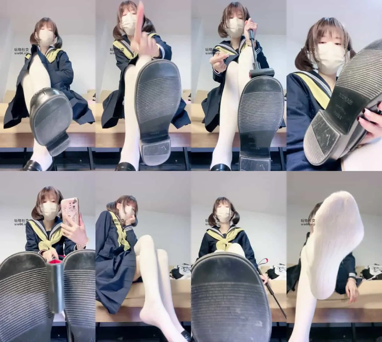 奶味小仙女 – 同桌的鞋