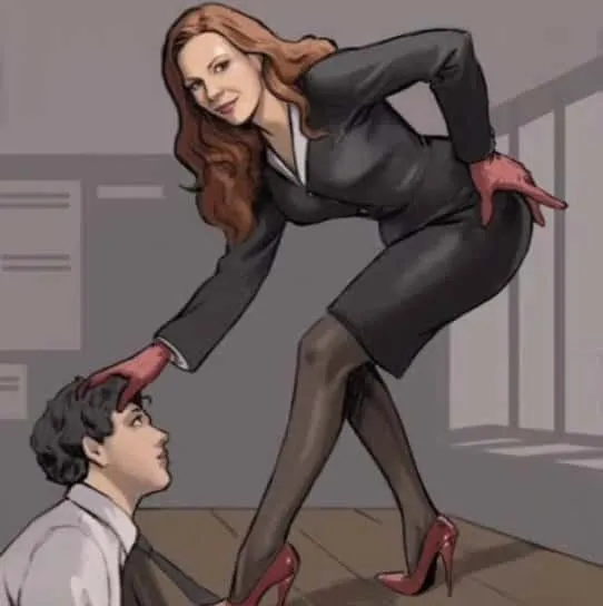 femdom奎因 – 权力游戏剧情邪恶女上司调教下属