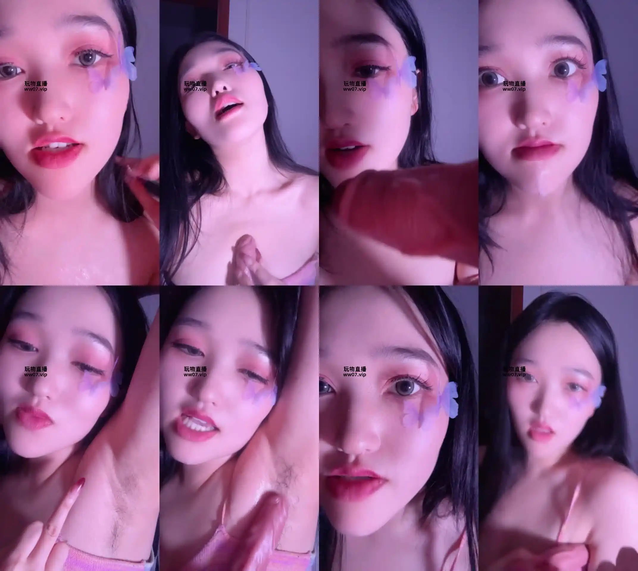鹿允儿 – 口水压迫榨精