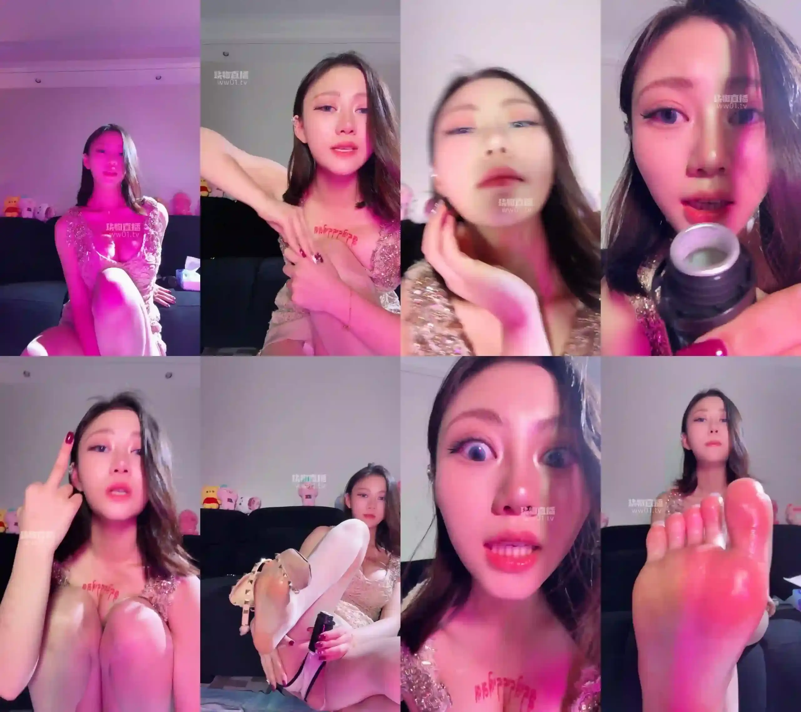 南京小小 – 性感老婆香水绿羞辱