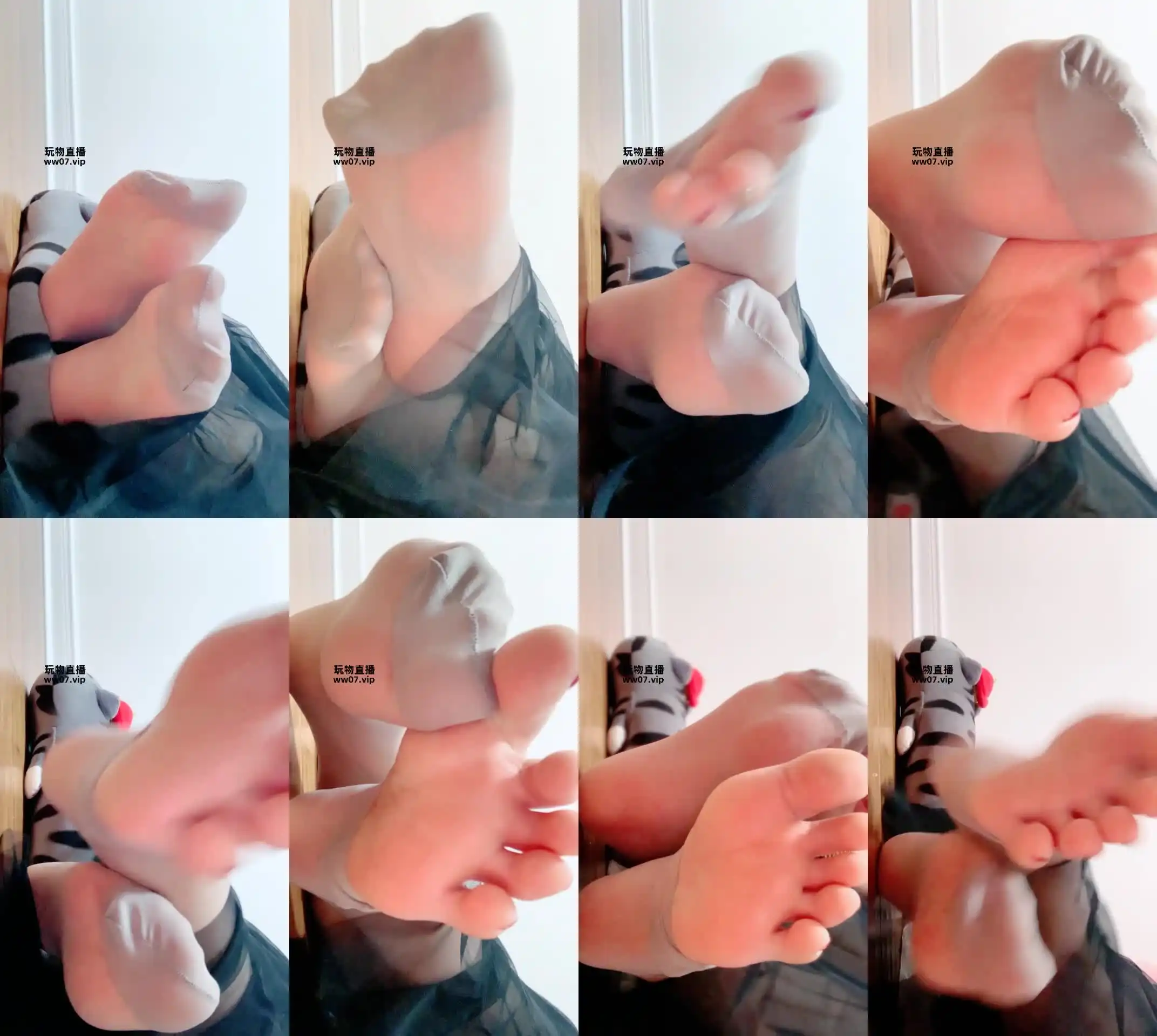 乔乔在这里 – 爬进来被训练夹腿射