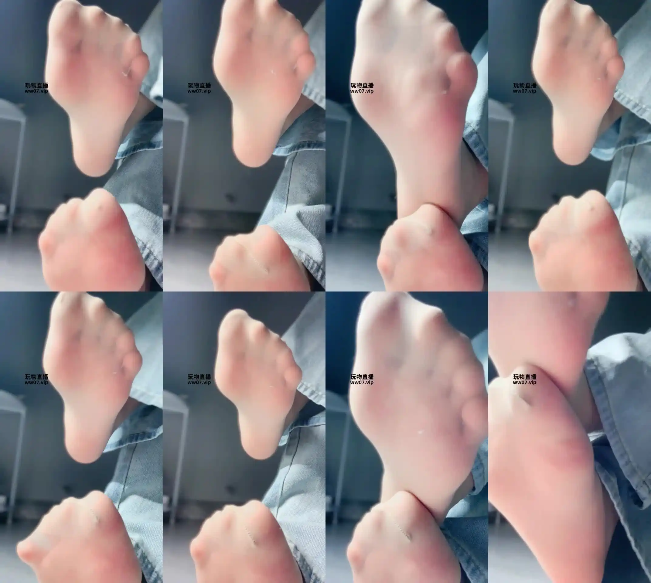 乔乔在这里 – 肉丝脚底压榨贱狗