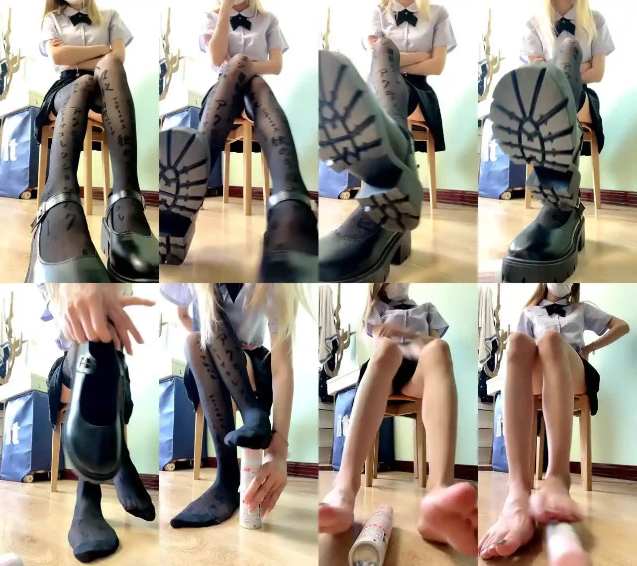 观音大人 – 太妹强制鞋足榨精