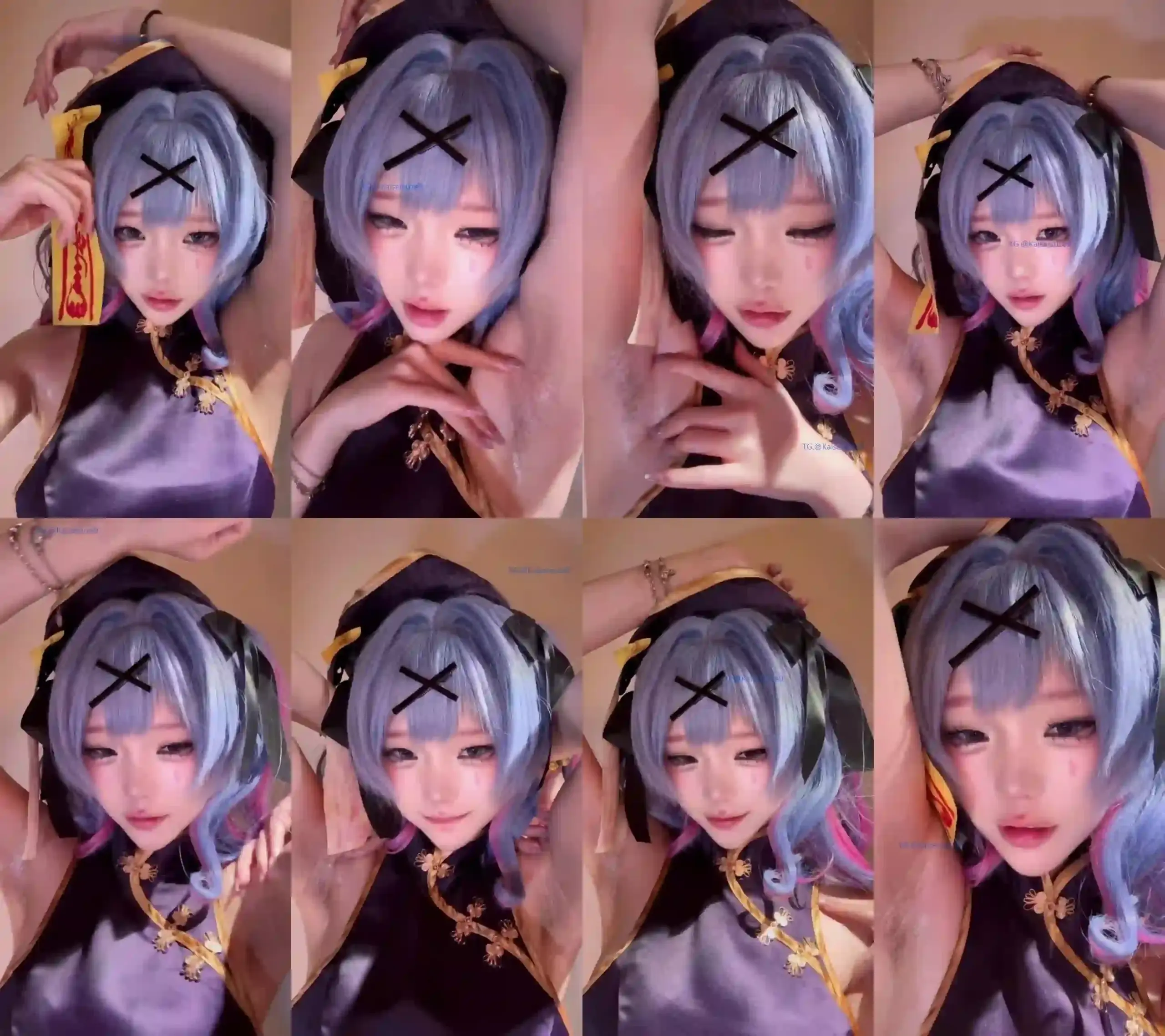 芃芃大人 – 油光腋下