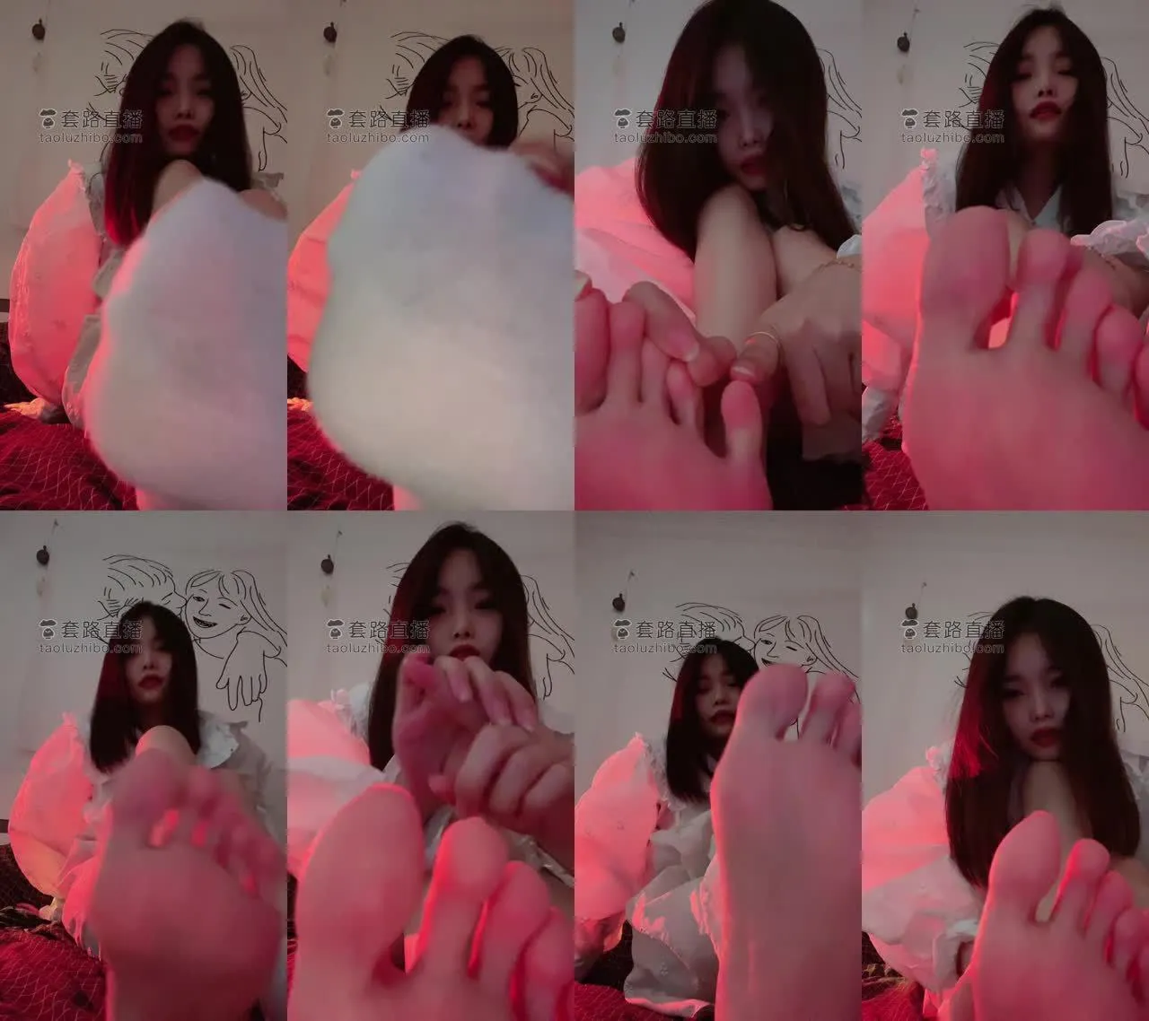 奶味茶茶 – 妹妹的足调教