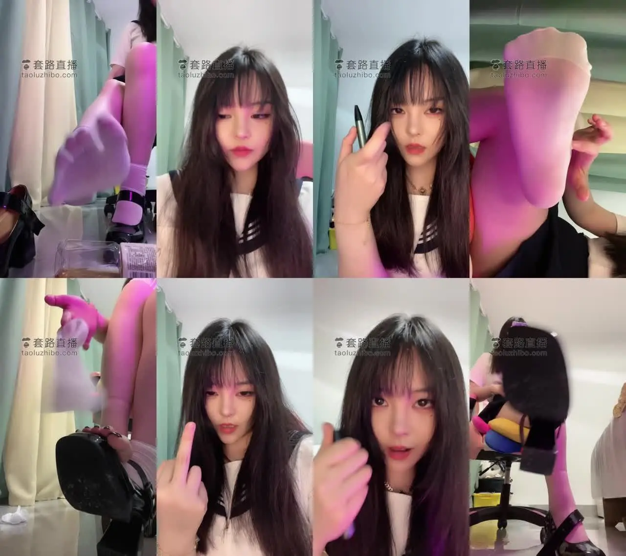 木秋夜深了 – 富江学姐的鞋底脏了