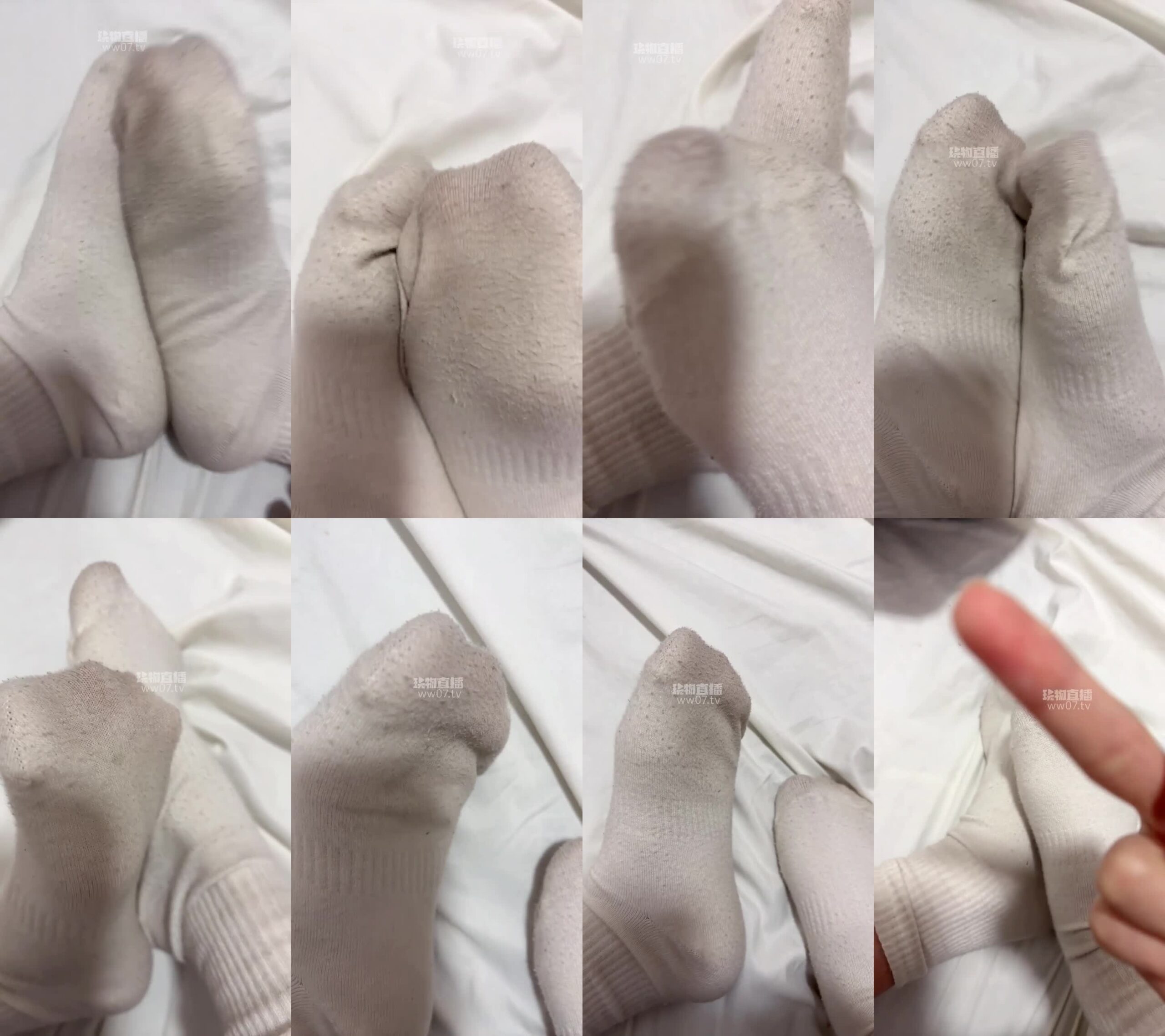 杪杪 – 酸臭脏白袜狗儿子这么喜欢就吃掉它
