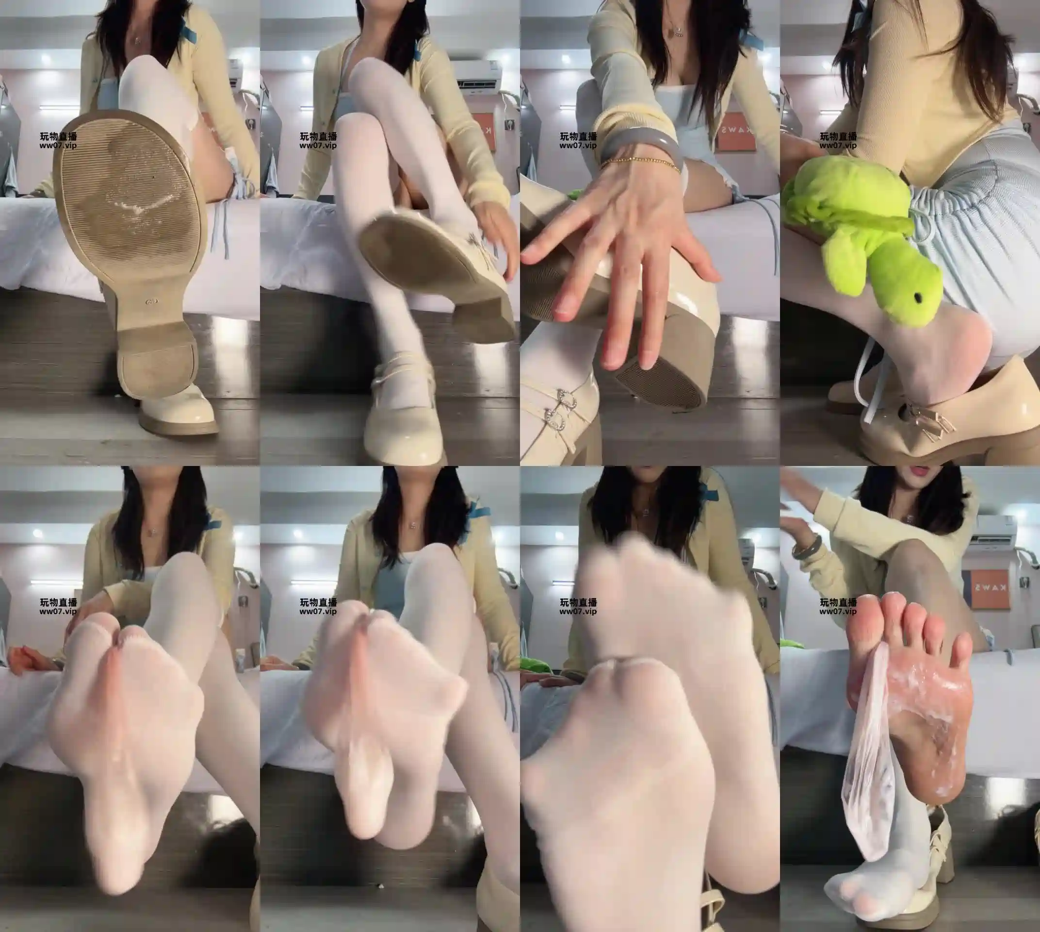 兔兔酱sama – 白丝辱妻绿帽场