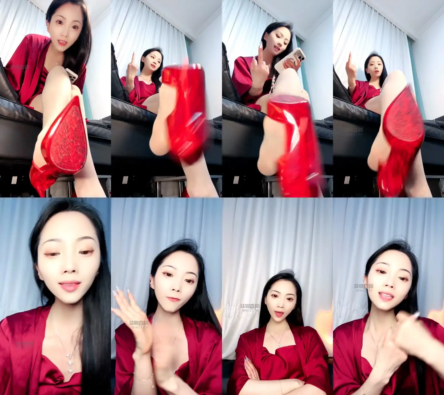 晚晚 – 辱母CNM专场足底视角